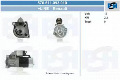 CV PSH 570511093010 -  Стартер